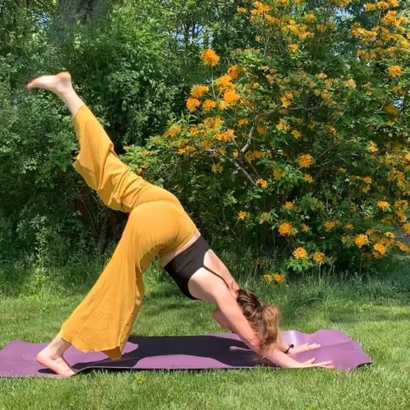 XS Indigo Luna Layla Flares | Saffron | Yellow - Picture 2 of 5